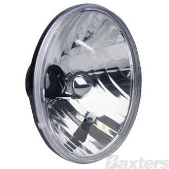 Headlamp Insert 7in 12/24V H4 High/Low with Park 12V/5W Polycarbonate Lens